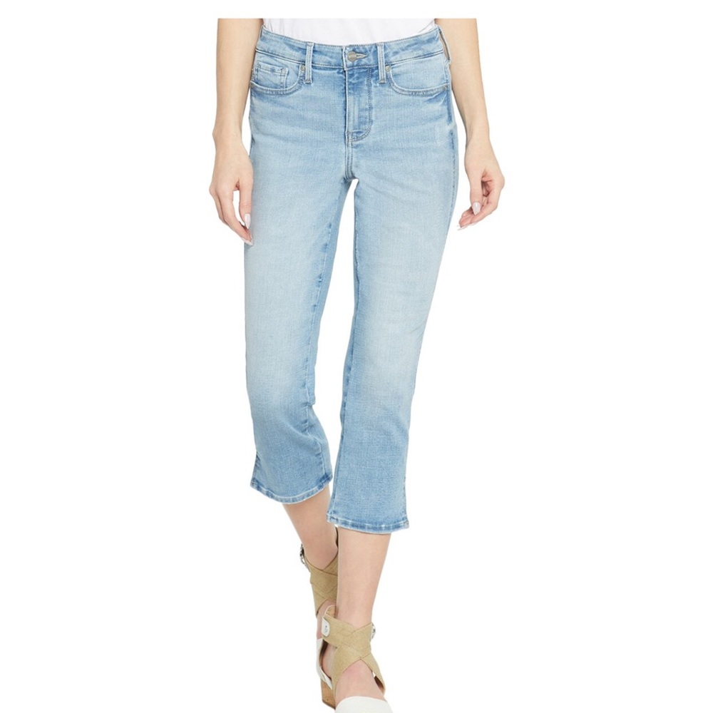 NyDJ Chloe Capri split Jean NWT